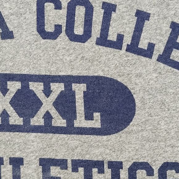 Vintage 90s Ithaca College Shirt XL 23x28 Gray Arch-Spellout - Picture 10 of 14